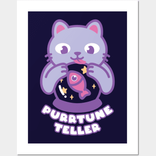 Purrtune Teller Posters and Art